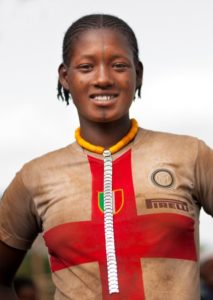 Ethiopia, Omo Valley, Darashe, Darashe Tribe Girl